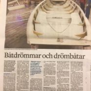 Båtbyggarlinjen omskrivet i Växjöbladet/Kronobergaren