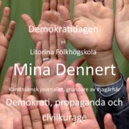 Mina Dennert på Demokratidagen